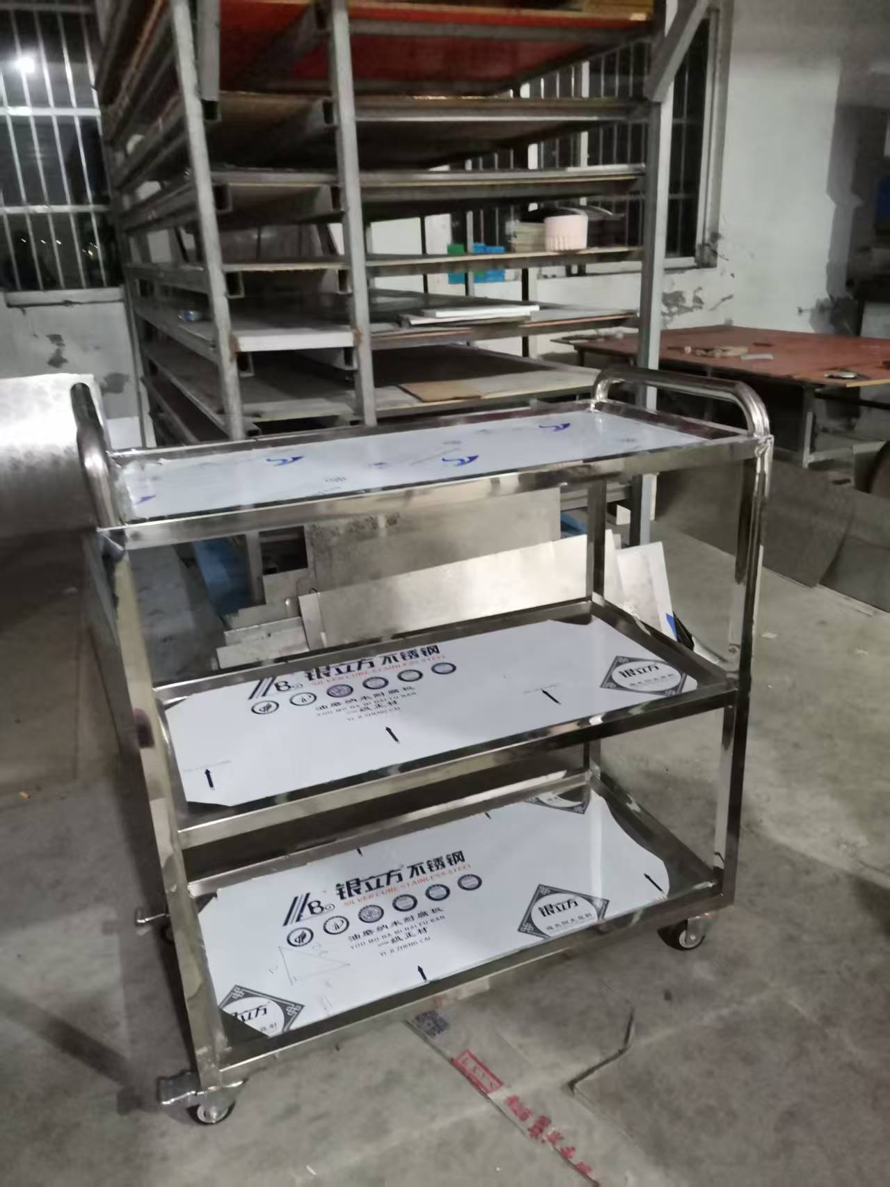 不锈钢手推车 / 工具车