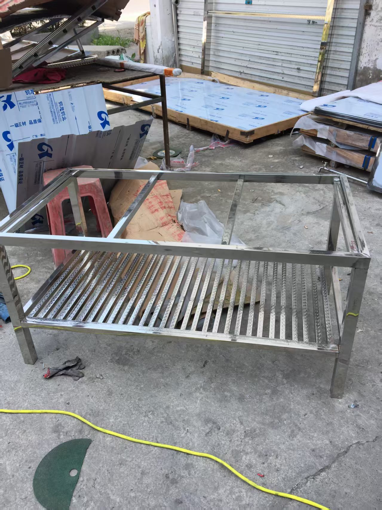 不锈钢收割机油箱